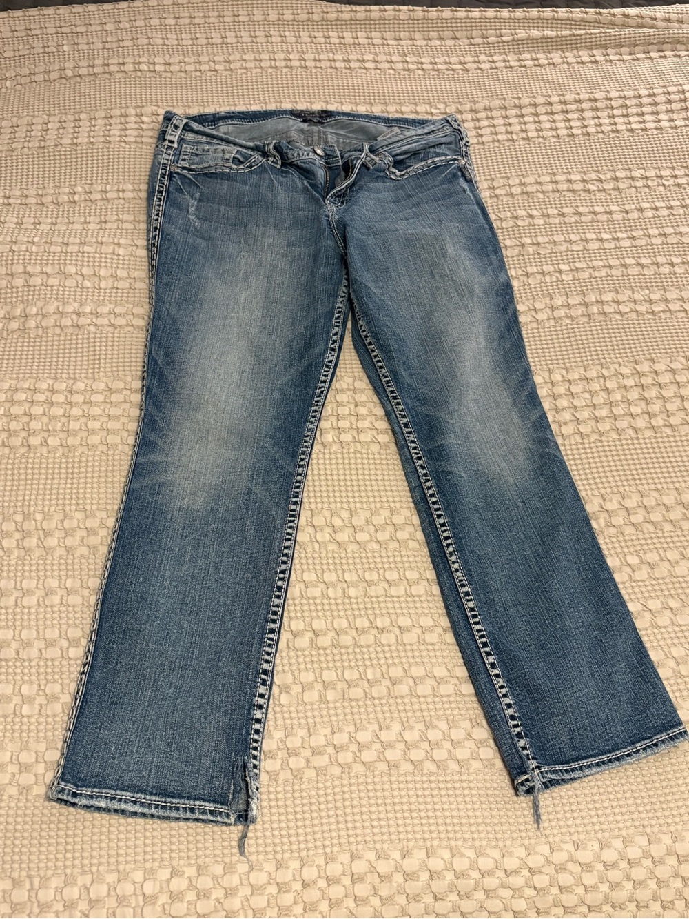 Silver Jeans Women's Light Blue Bootcut Denim